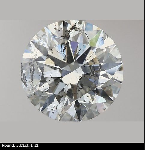 3385289485 - 3 carat  natural diamond