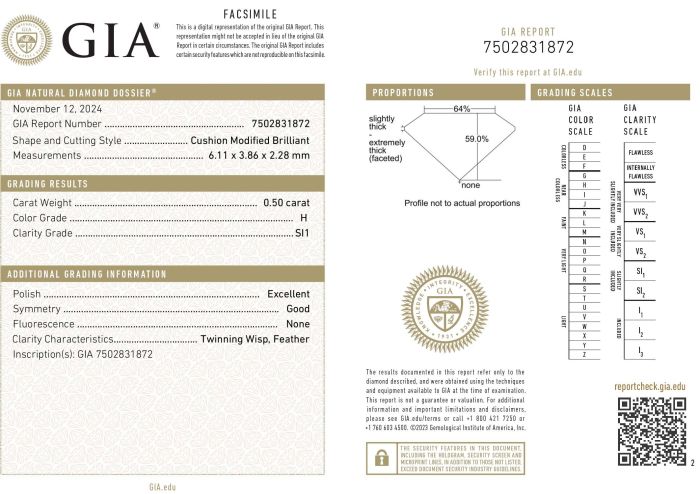 7502831872 - 0.5 carat  natural diamond